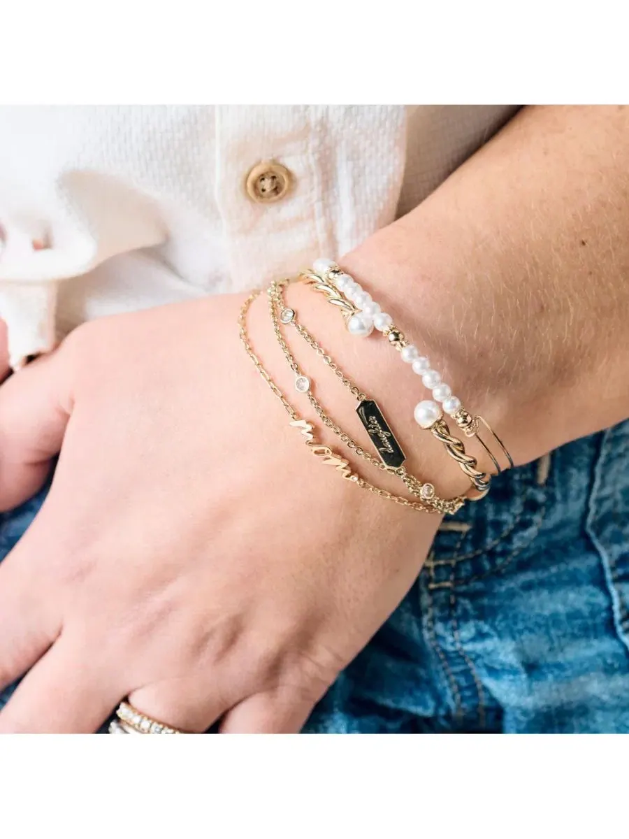 Браслет-цепочка с бесконечностью Daughter Infinity Alex and Ani — изображение 2 из 3, оттенок нет цвета