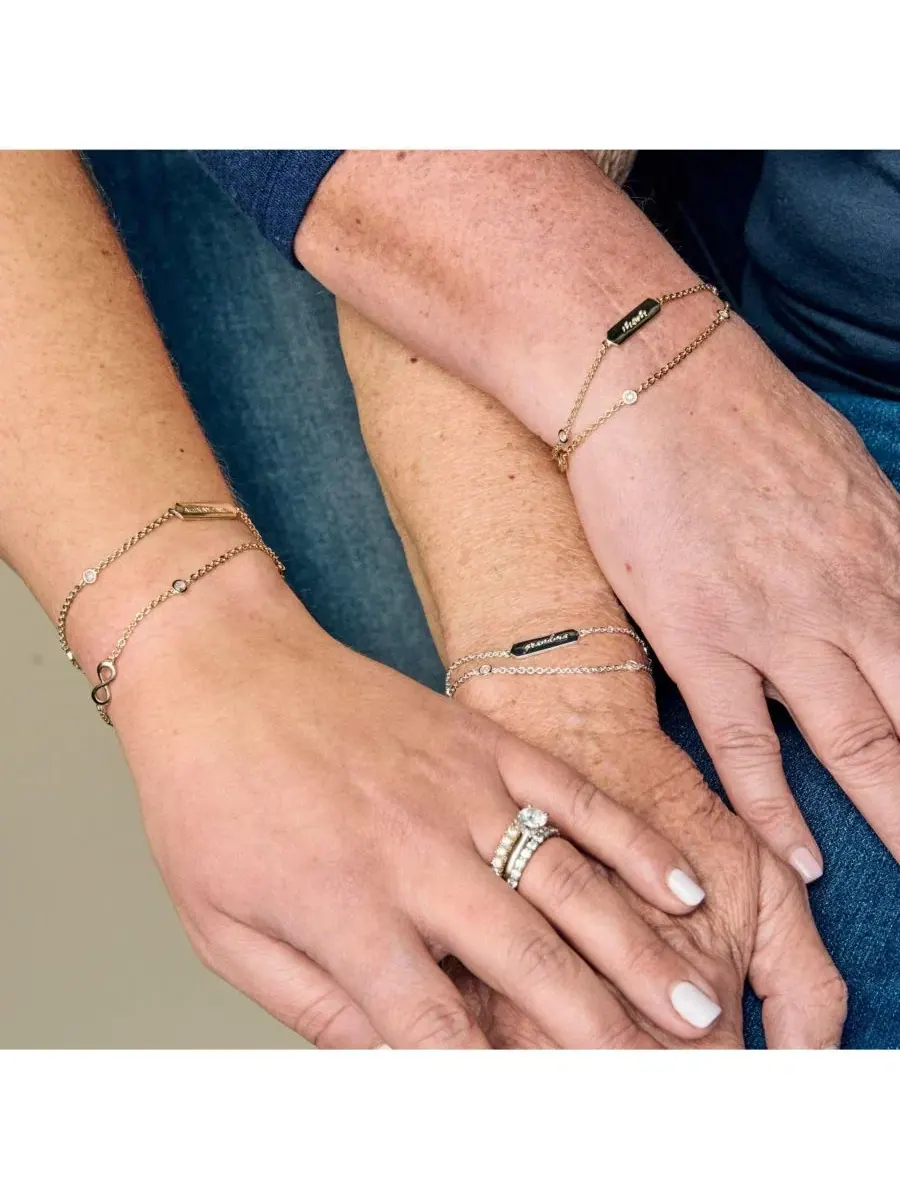 Браслет-цепочка с бесконечностью Daughter Infinity Alex and Ani — изображение 3 из 3, оттенок нет цвета