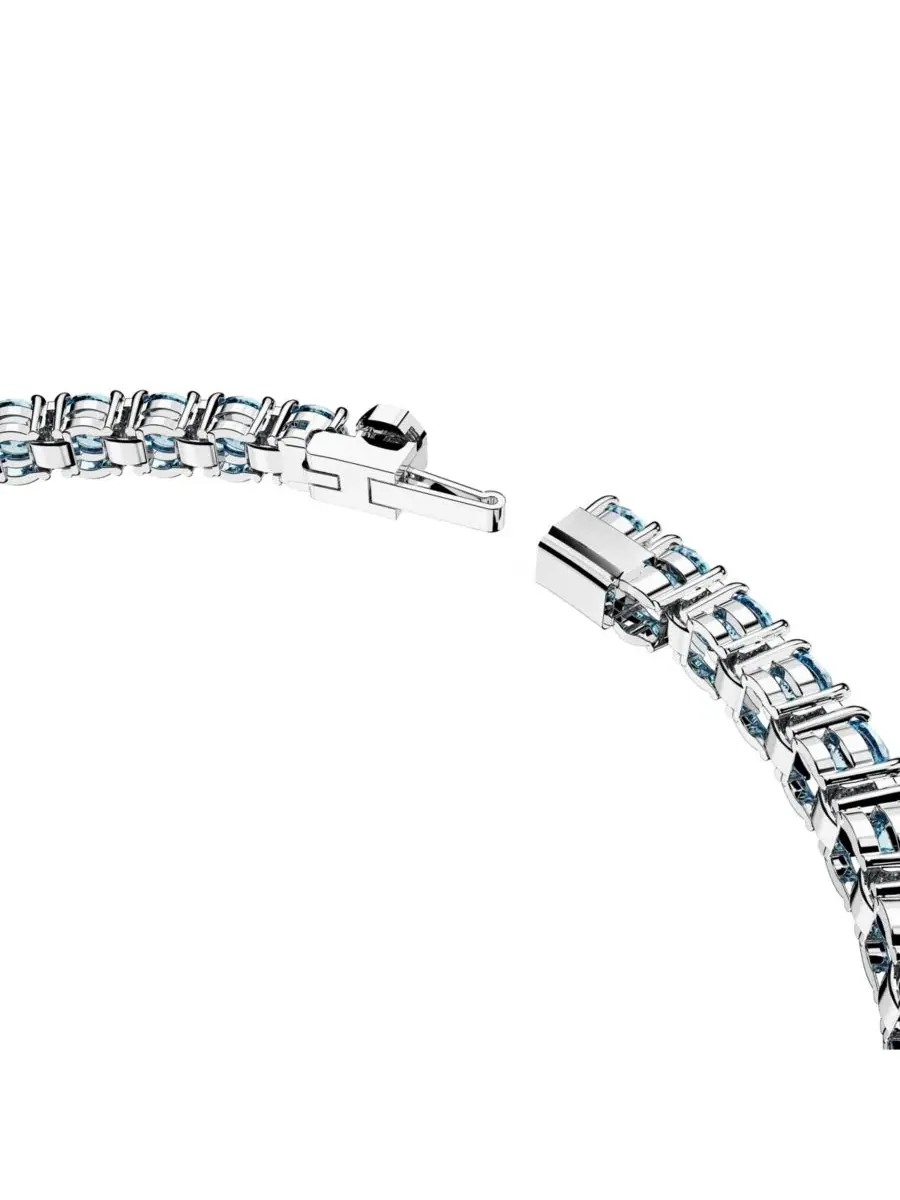 Браслет Matrix Tennis из кристаллов Swarovski — изображение 3 из 4, оттенок синий