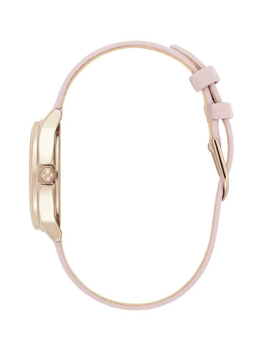 Женские часы OB Classic Bee Primrose Leather Strap Watch Olivia Burton — изображение 3 из 7, оттенок розовый