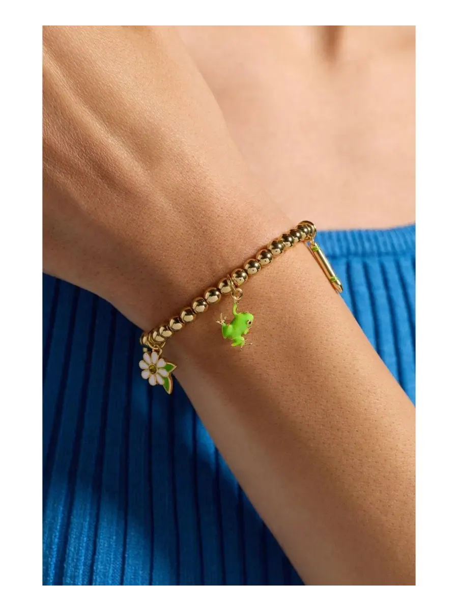 Браслет-резинка с шармами Crayola Forest Green Charm Alex and Ani — изображение 3 из 3, оттенок нет цвета