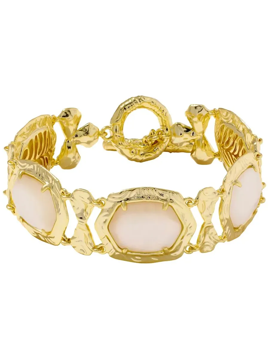 Браслет-манжета с имитацией жемчуга и тигровым принтом Daphne Kendra Scott — изображение 2 из 7