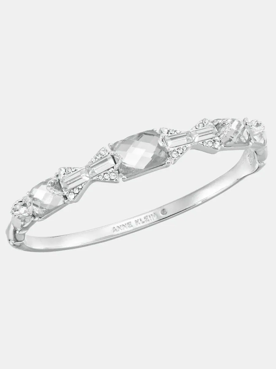 Браслет-манжета Anne Klein — изображение 1 из 3, оттенок прозрачный