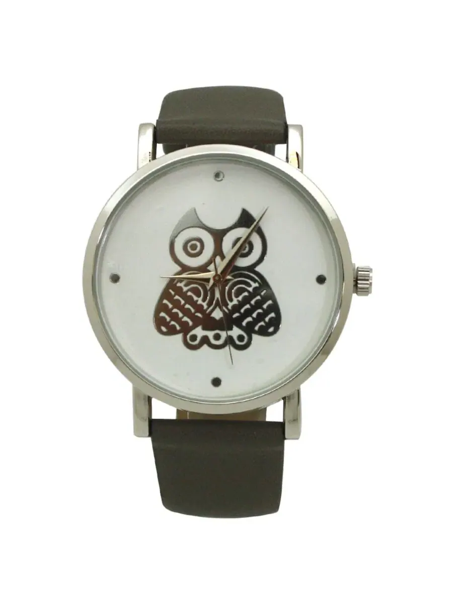 Часы с кожаным ремешком GREY OWL Olivia Pratt