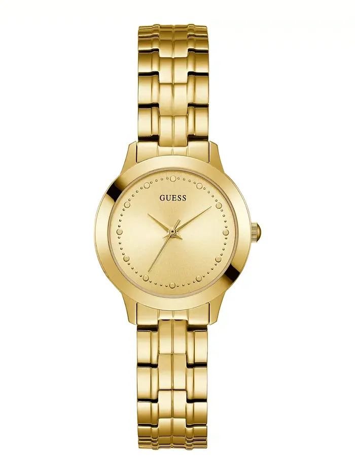 Женские золотистые наручные часы из нержавеющей стали, 30 мм GUESS