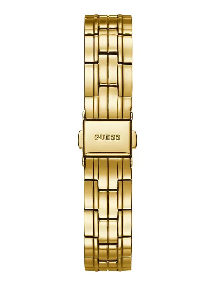 Женские золотистые наручные часы из нержавеющей стали, 30 мм GUESS — изображение 3 из 3