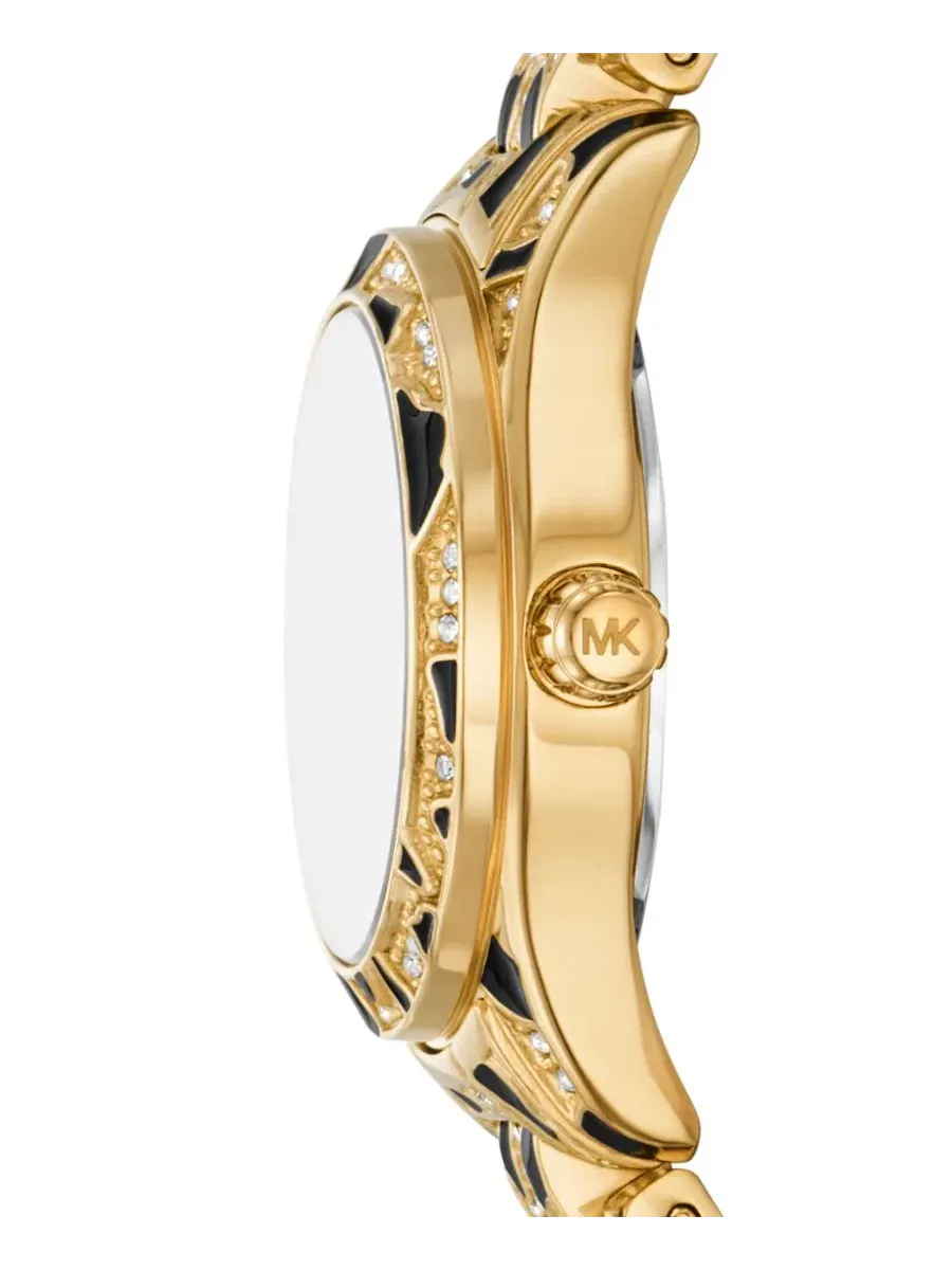 Женские наручные часы Lexington с анималистичным принтом, 26 мм Michael Kors — изображение 3 из 4, оттенок мульти