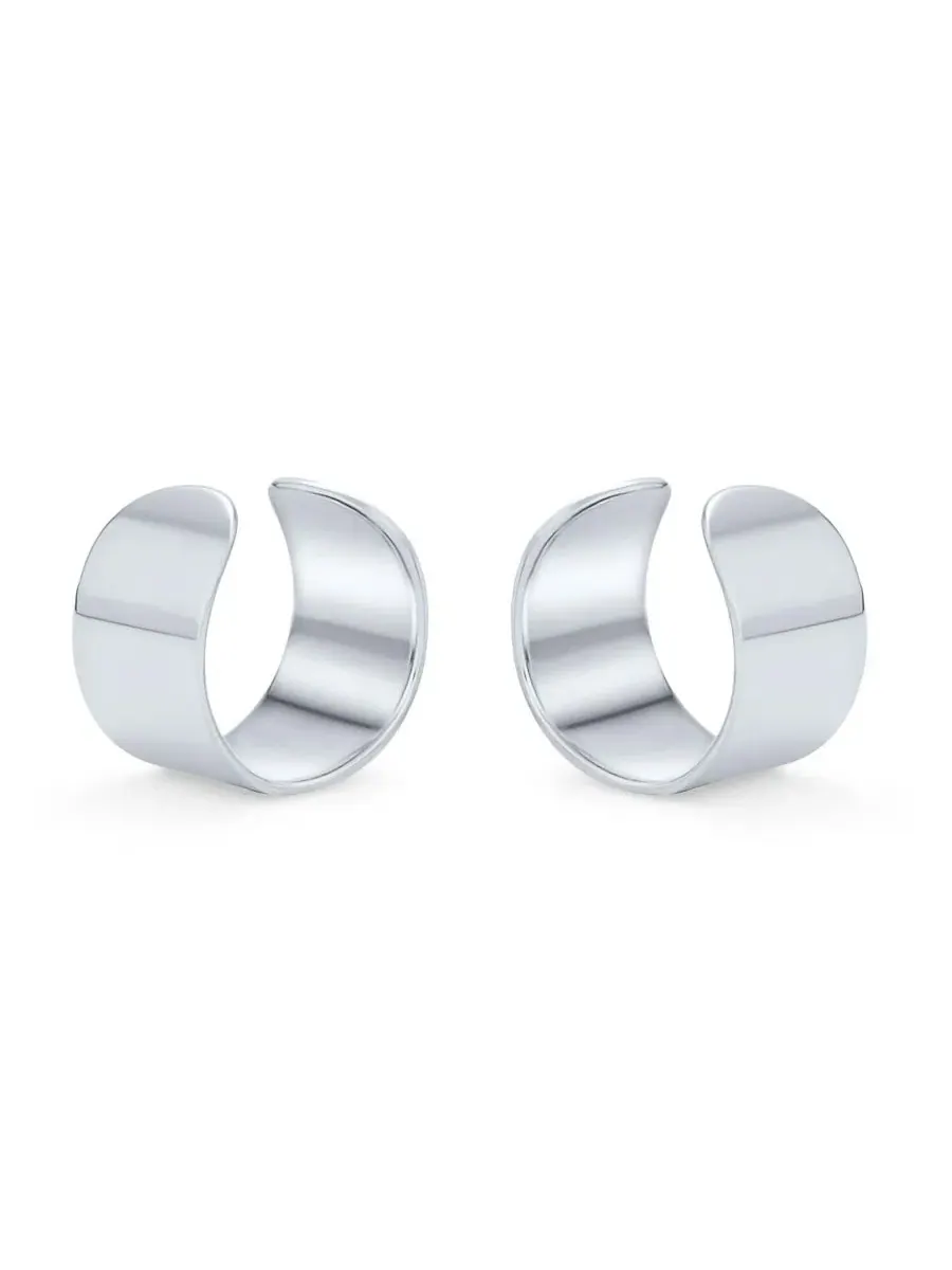 Комплект из 2 серьг-каффов с позолотой, модель Statement Ear Cuff Bling Jewelry — изображение 3 из 4