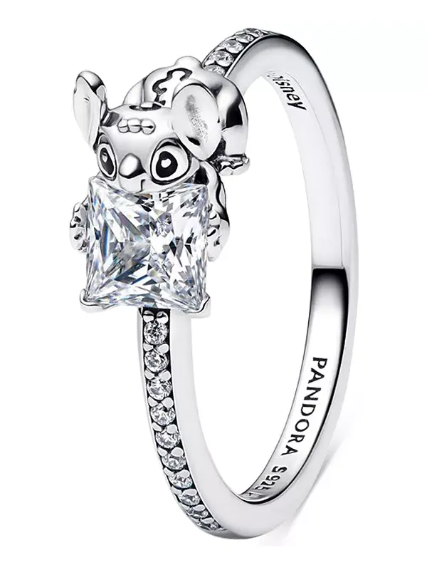 Кольцо с камнем Disney Stitch Pandora