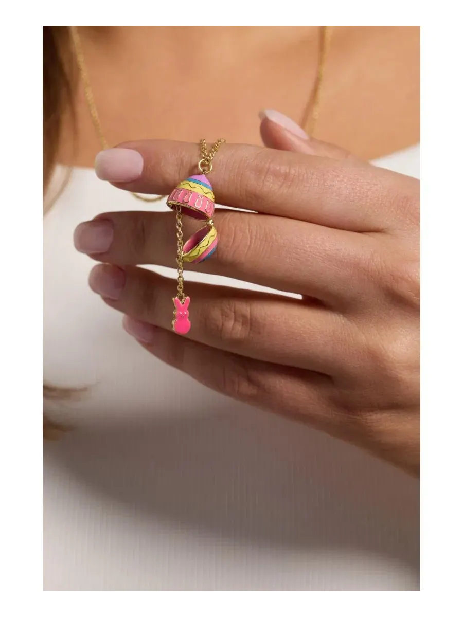 Кулон в виде пасхального яйца Peeps на цепочке Alex And Ani — изображение 4 из 5, оттенок нет цвета