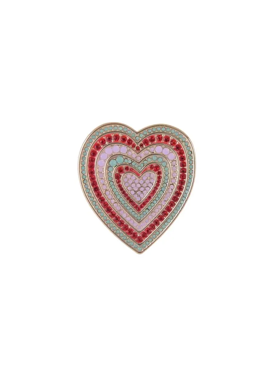 Брошь-сердце Stone Heart Pin Hallmark