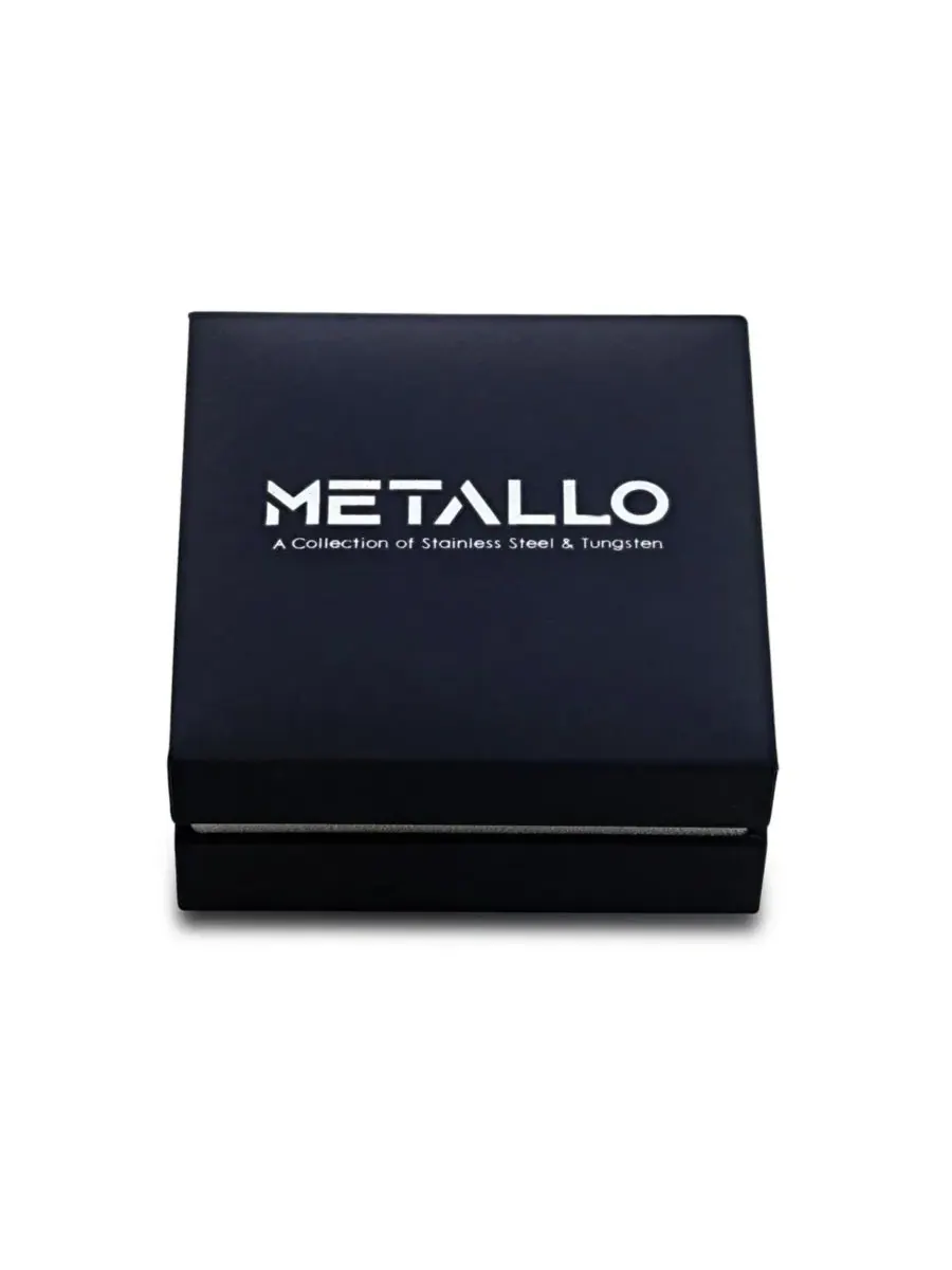 Круглый крестик из нержавеющей стали с фианитом на цепочке Metallo — изображение 2 из 3, оттенок золото