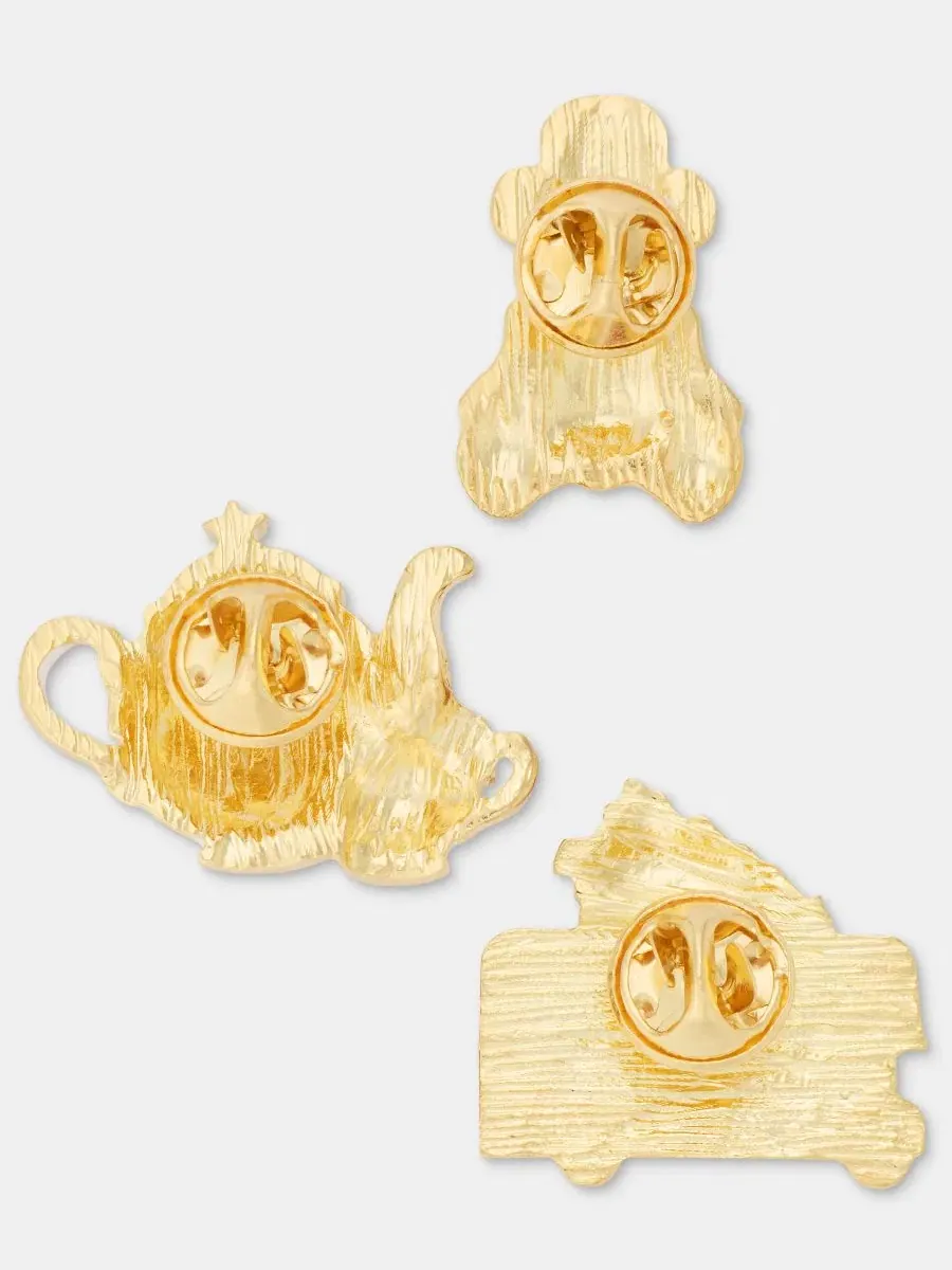 Набор булавок London Holiday Pins Holiday Lane — изображение 3 из 3, оттенок мульти