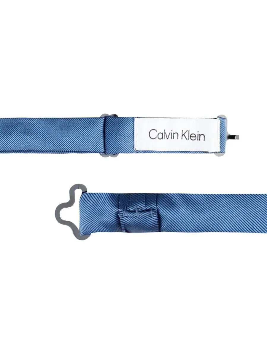 Детский галстук-бабочка Unison Solid, предварительно завязанный Calvin Klein — изображение 3 из 4, оттенок темно-синий
