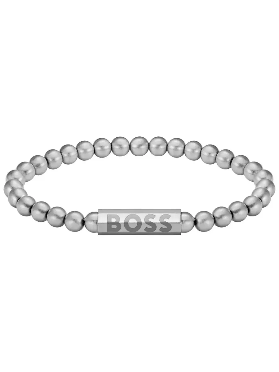 Мужской браслет Sphere из нержавеющей стали Hugo Boss — изображение 1 из 2, оттенок серебристый
