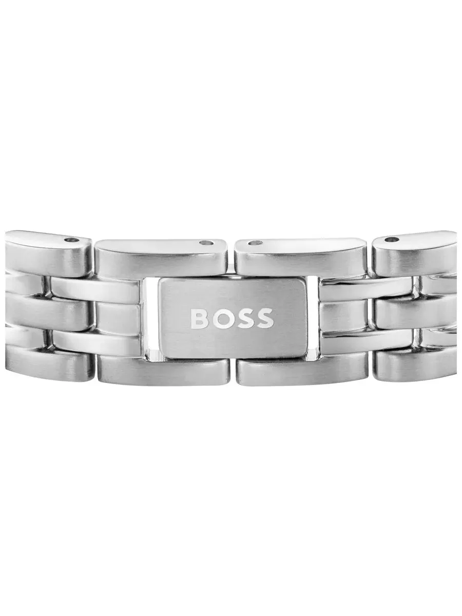 Мужской браслет Wesley из нержавеющей стали Hugo Boss — изображение 2 из 3, оттенок серебристый