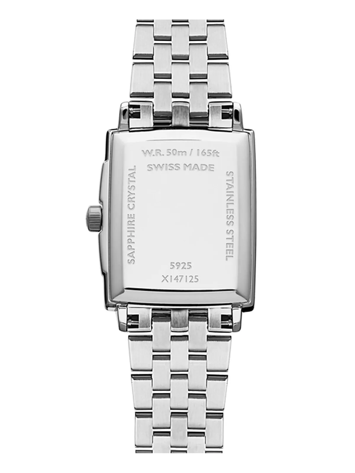 Женские швейцарские часы Toccata с браслетом из нержавеющей стали 25x34 мм Raymond Weil — изображение 3 из 8, оттенок белый