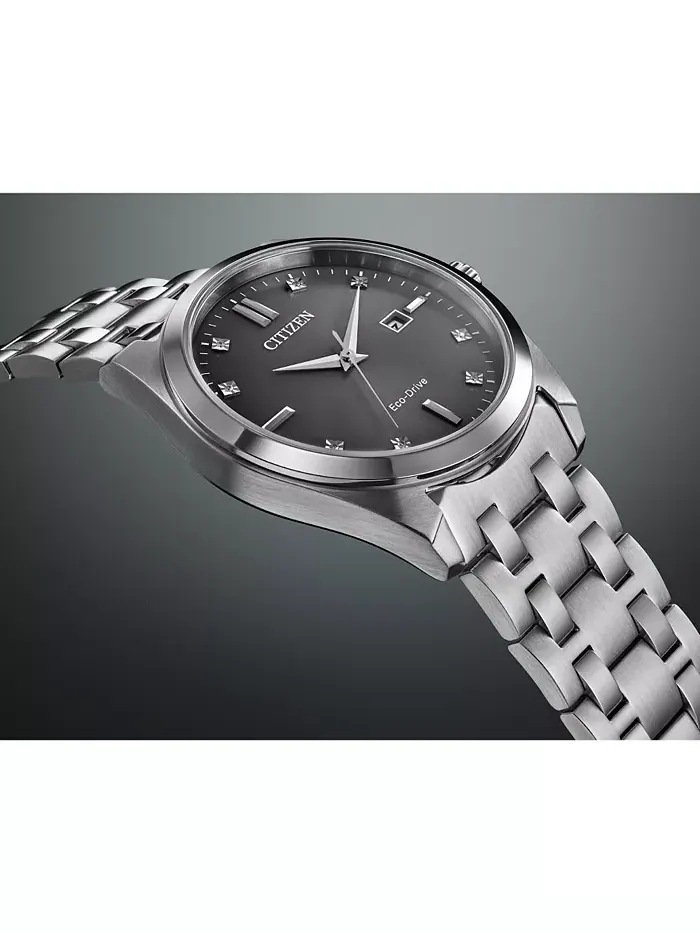 Мужские часы Eco-Drive Corso на стальном браслете, 41 мм Citizen — изображение 7 из 9