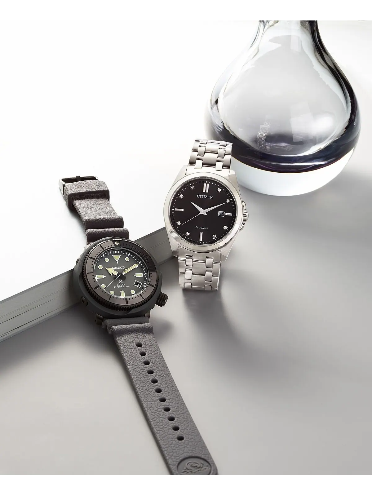 Мужские часы Eco-Drive Corso с браслетом из нержавеющей стали, 41 мм Citizen — изображение 6 из 9, оттенок серебряный