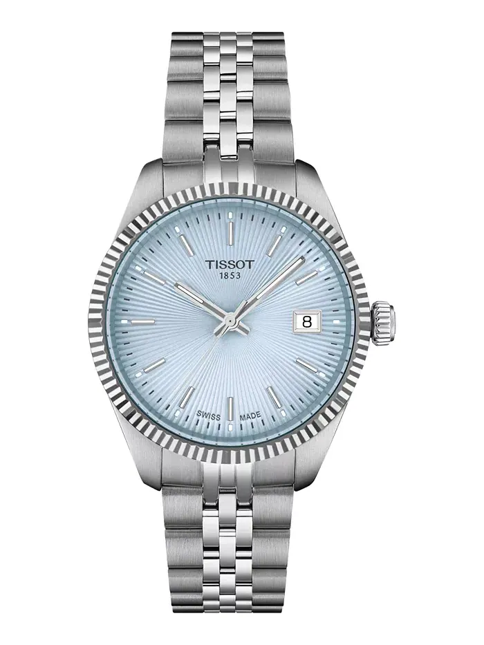 Женские наручные часы Swiss Ballade на стальном браслете, 34 мм Tissot — изображение 1 из 1