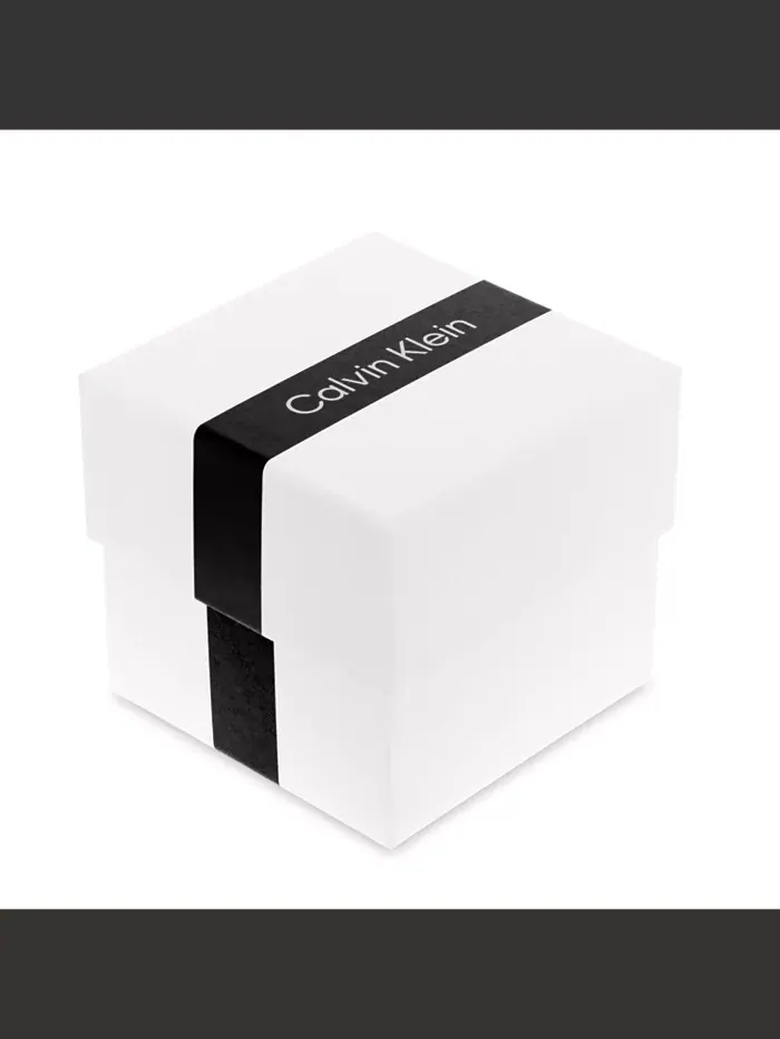 Женские часы с витым безелем из нержавеющей стали, браслет, 24 мм Calvin Klein — изображение 5 из 5