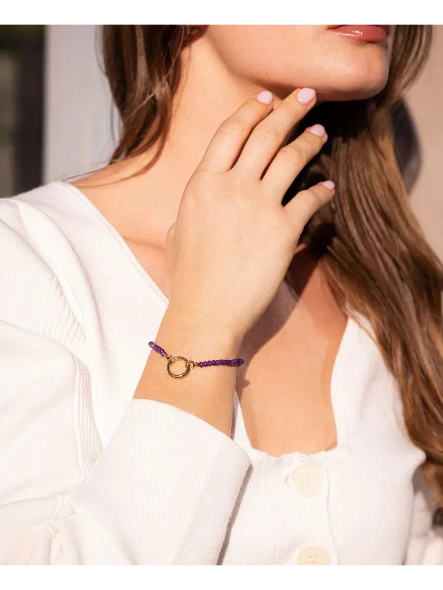 Браслет Natalie Birthstone с подвеской-кольцом brook & york, Oct — изображение 3 из 3