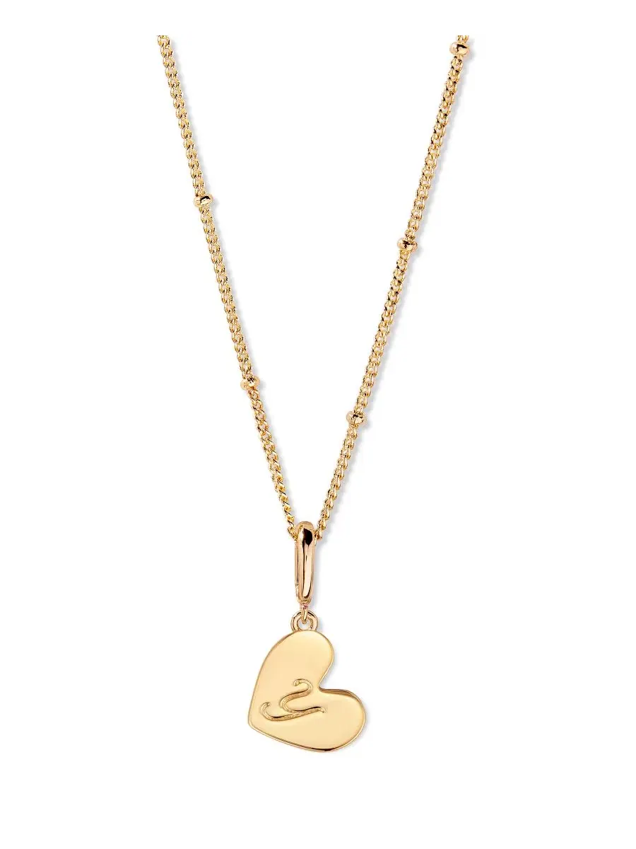 Кулон с подвесками-сердечками Penelope Initial Heart Necklace brook & york, Y — изображение 1 из 3