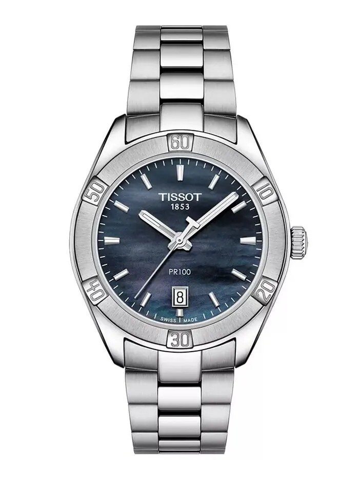 Женские швейцарские часы Tissot PR 100 Sport Chic T-Classic — изображение 1 из 4