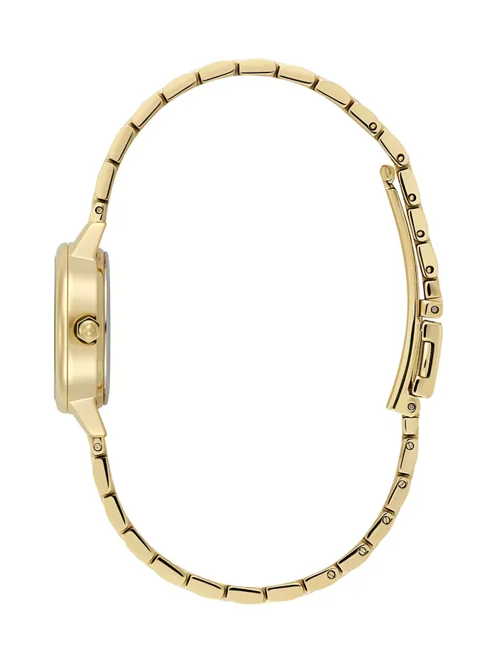 Женские мини-часы на браслете из нержавеющей стали Classic Gold Tone, 23 мм Olivia Burton — изображение 3 из 8