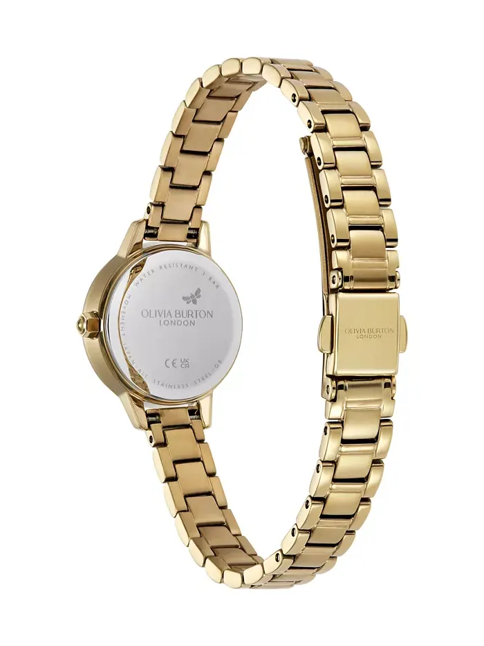 Женские мини-часы на браслете из нержавеющей стали Classic Gold Tone, 23 мм Olivia Burton — изображение 4 из 8