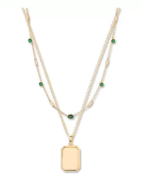 Многослойное ожерелье из ивы Brook & York, may — изображение 1 из 3
