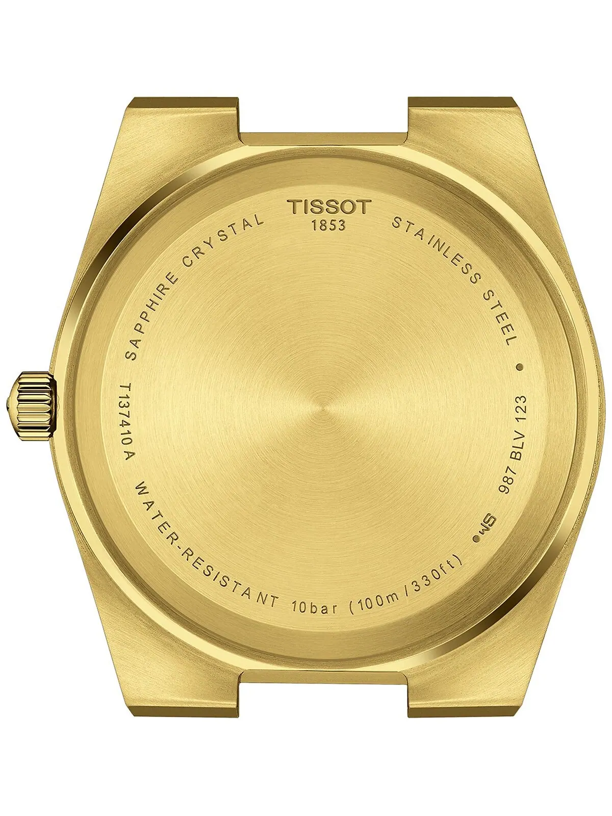 Мужские часы PRX с золотистым браслетом из нержавеющей стали, 40 мм Tissot — изображение 2 из 5, оттенок золото