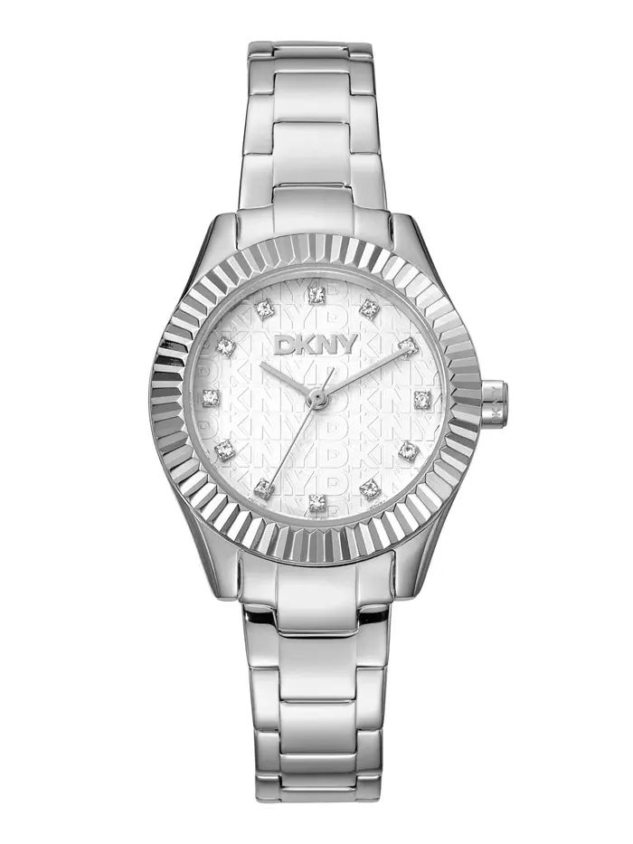 Женские часы Chambers Glitz на стальном браслете, 30 мм DKNY
