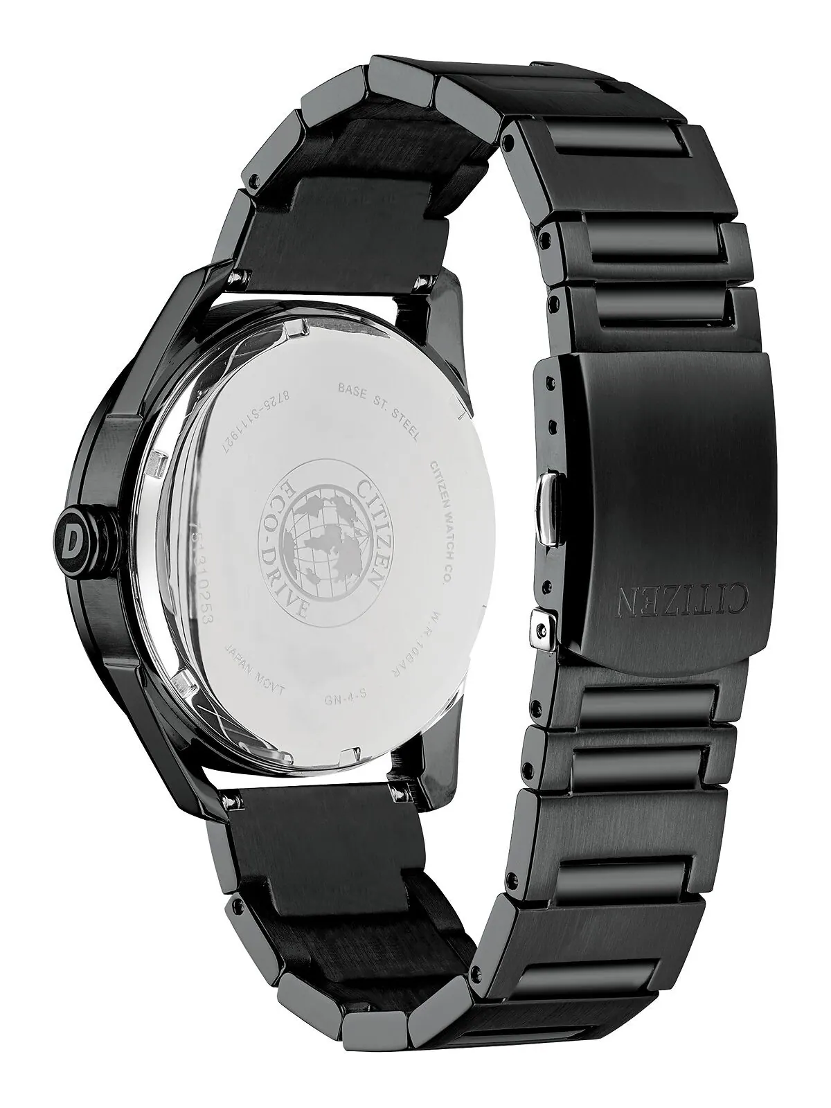 Мужские часы Drive from Citizen Eco-Drive, черный браслет из нержавеющей стали, 42 мм — изображение 3 из 9