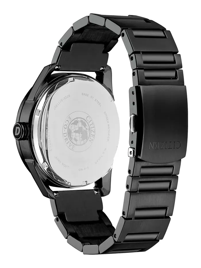Наручные часы Citizen Eco-Drive Drive для мужчин, черные, из нержавеющей стали, с браслетом, 42 мм — изображение 3 из 9