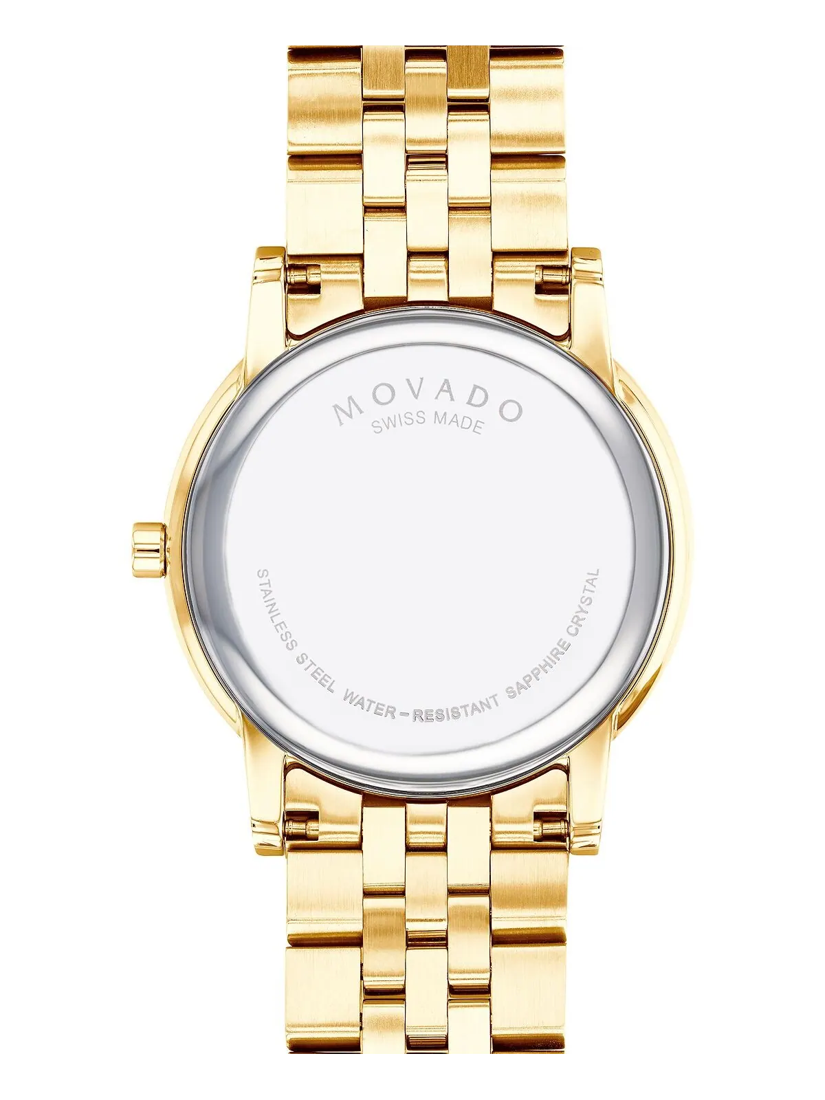 Мужские часы Swiss Museum Classic с золотистым PVD-браслетом из нержавеющей стали, 40 мм Movado — изображение 3 из 5