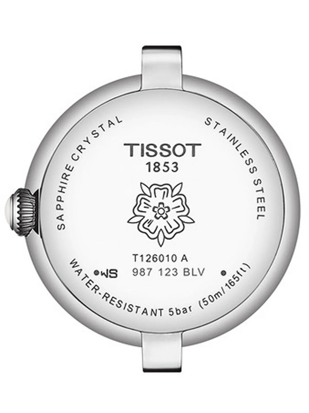 Женские швейцарские часы Bellissima с браслетом из нержавеющей стали, 26 мм Tissot — изображение 3 из 5, оттенок белый
