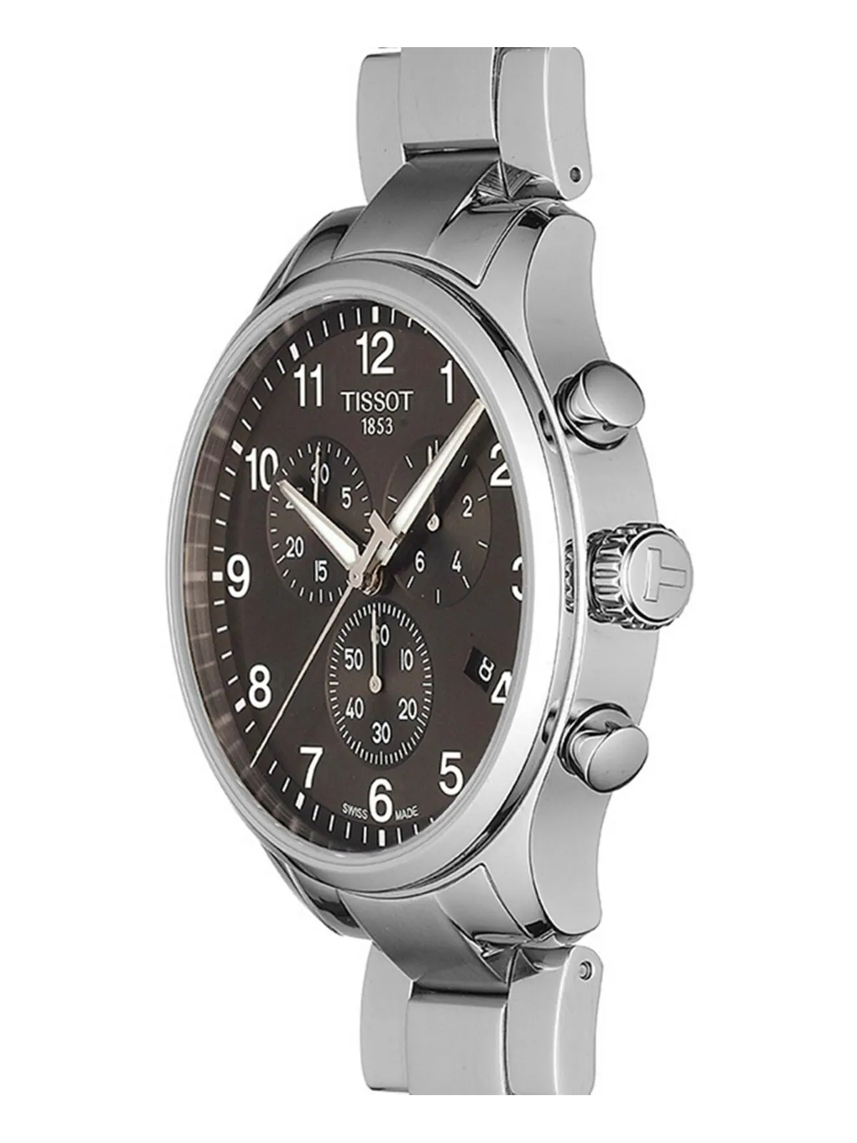Мужские швейцарские часы с хронографом Chrono XL Classic T-Sport с браслетом из нержавеющей стали — изображение 4 из 11