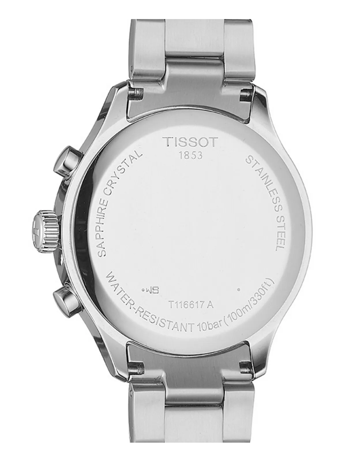 Мужские швейцарские часы с хронографом Chrono XL Classic T-Sport с браслетом из нержавеющей стали — изображение 5 из 11