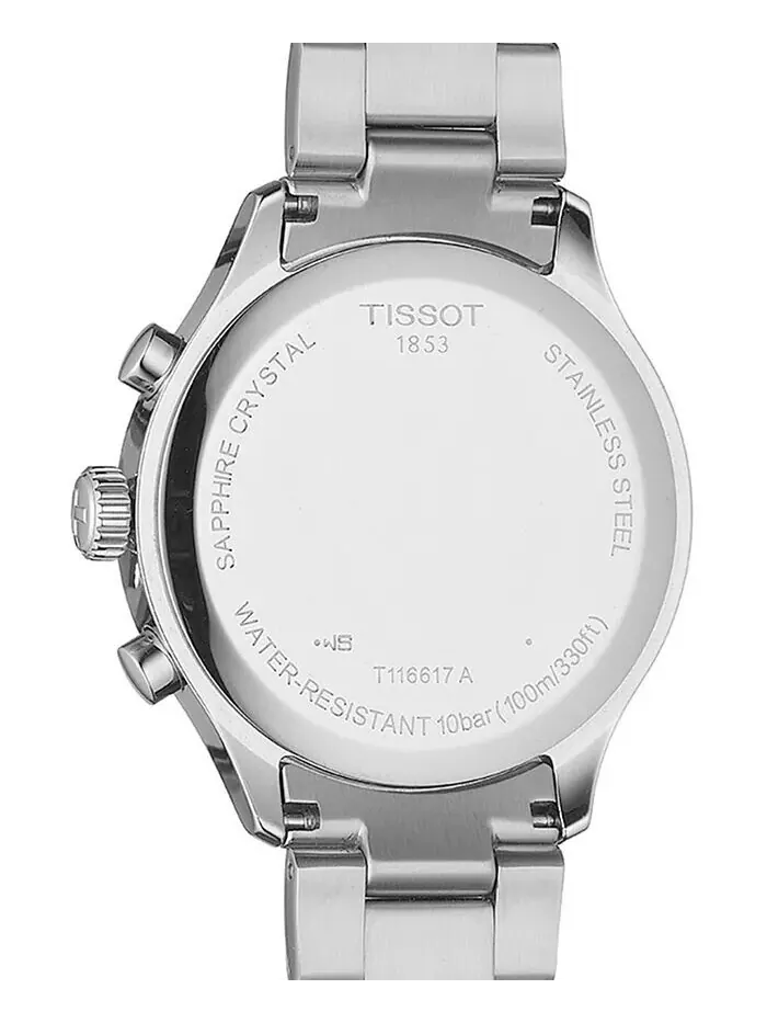 Мужские швейцарские часы с хронографом Chrono XL Classic T-Sport с браслетом из нержавеющей стали — изображение 5 из 11