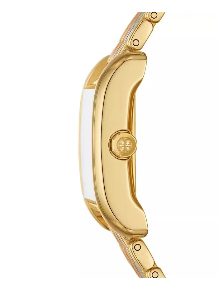 Женские часы The Eleanor Tri-Tone с браслетом из нержавеющей стали, 25 мм Tory Burch — изображение 2 из 4