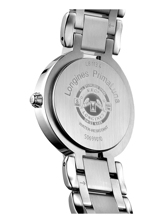 Женские автоматические часы Swiss Automatic PrimaLuna на стальном браслете, 30 мм Longines — изображение 2 из 4