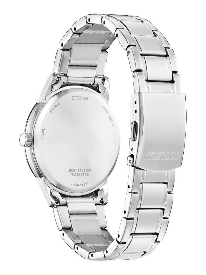 Мужские классические часы Eco-Drive с браслетом из нержавеющей стали, 40 мм Citizen — изображение 3 из 3