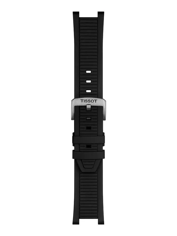 Мужские швейцарские часы с хронографом T-Race с черным ремешком, 45 мм Tissot — изображение 4 из 5