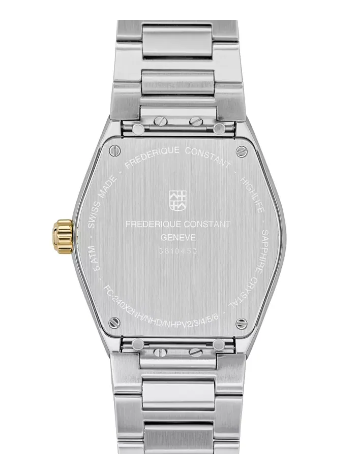 Женские часы Swiss Highlife Diamond (1/20 ct. t.w.) с браслетом из двухцветной нержавеющей стали — изображение 3 из 3