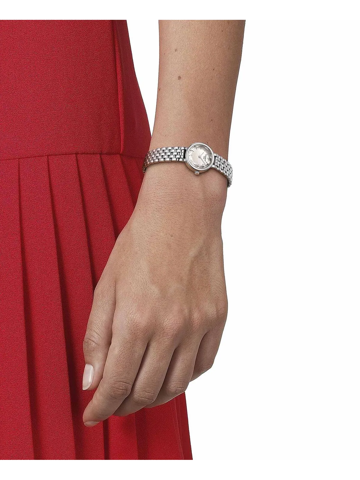 Женские швейцарские часы с браслетом из нержавеющей стали, 20 мм Tissot — изображение 5 из 7, оттенок серый
