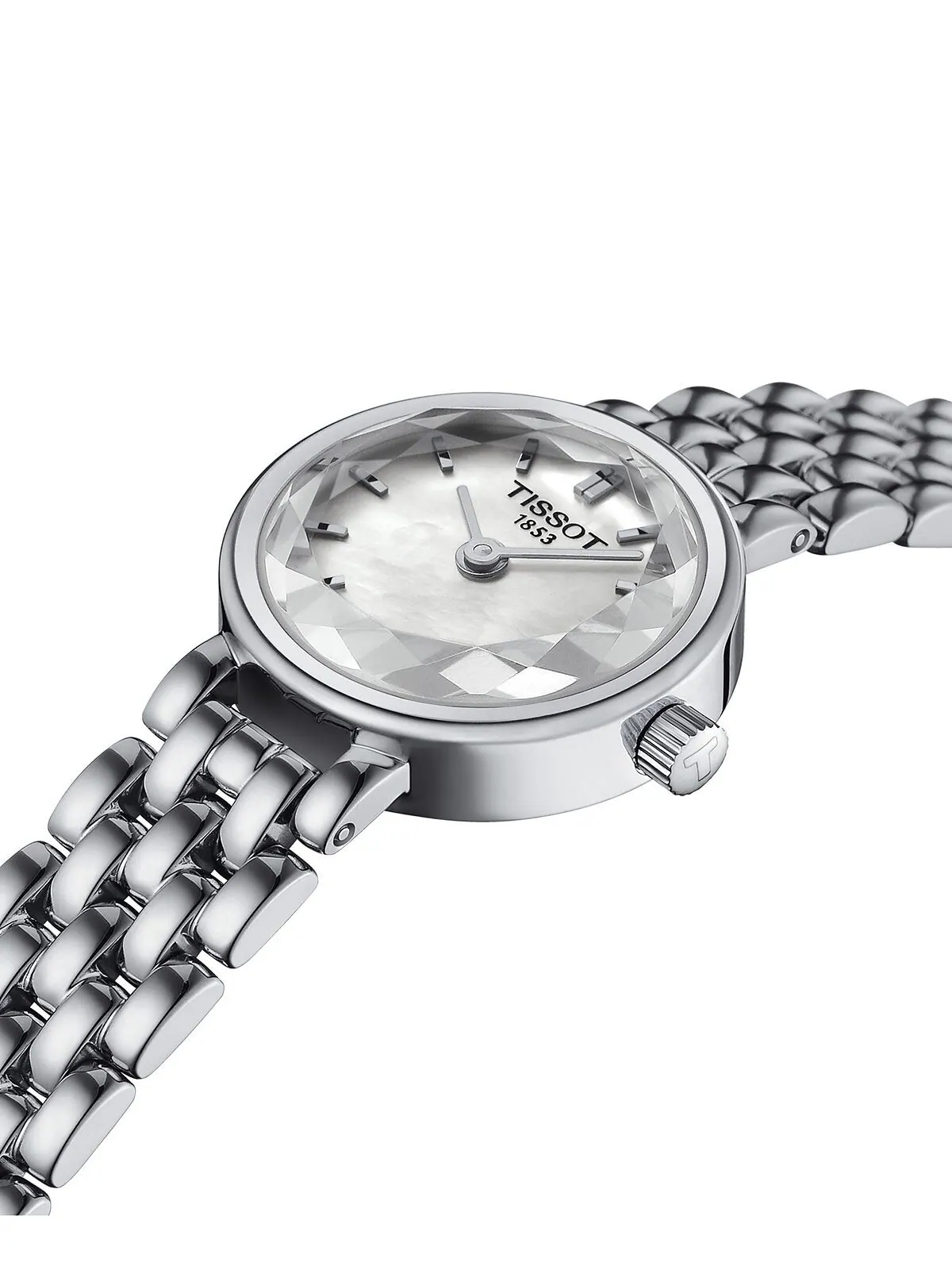 Женские швейцарские часы с браслетом из нержавеющей стали, 20 мм Tissot — изображение 6 из 7, оттенок серый