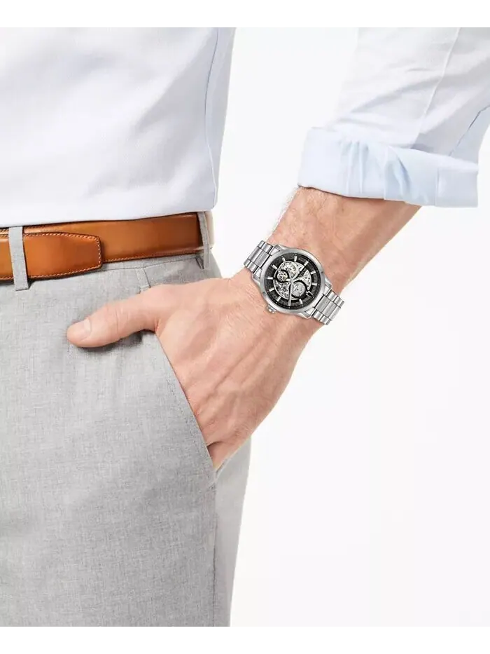 Мужские автоматические часы Sutton с браслетом из нержавеющей стали, 43 мм Bulova — изображение 3 из 4