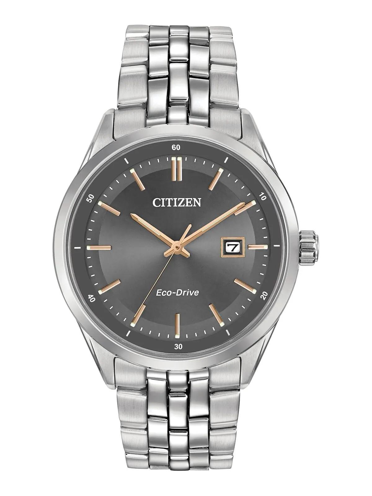 Мужские часы Eco-Drive с браслетом из нержавеющей стали 41 мм BM7251-53H Citizen