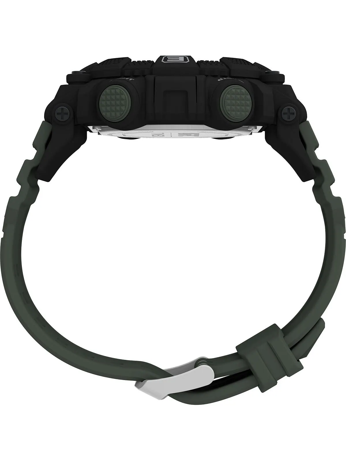Мужские часы UFC Quartz Redemption со смолой, зеленые, 50 мм Timex — изображение 2 из 4, оттенок зеленый